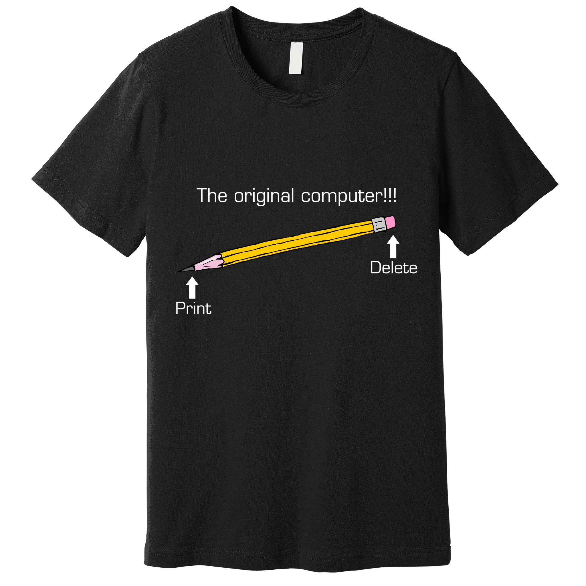 The Original Computer Pencil Premium T-Shirt