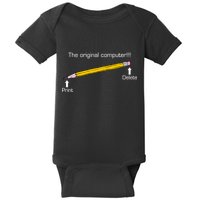 The Original Computer Pencil Baby Bodysuit