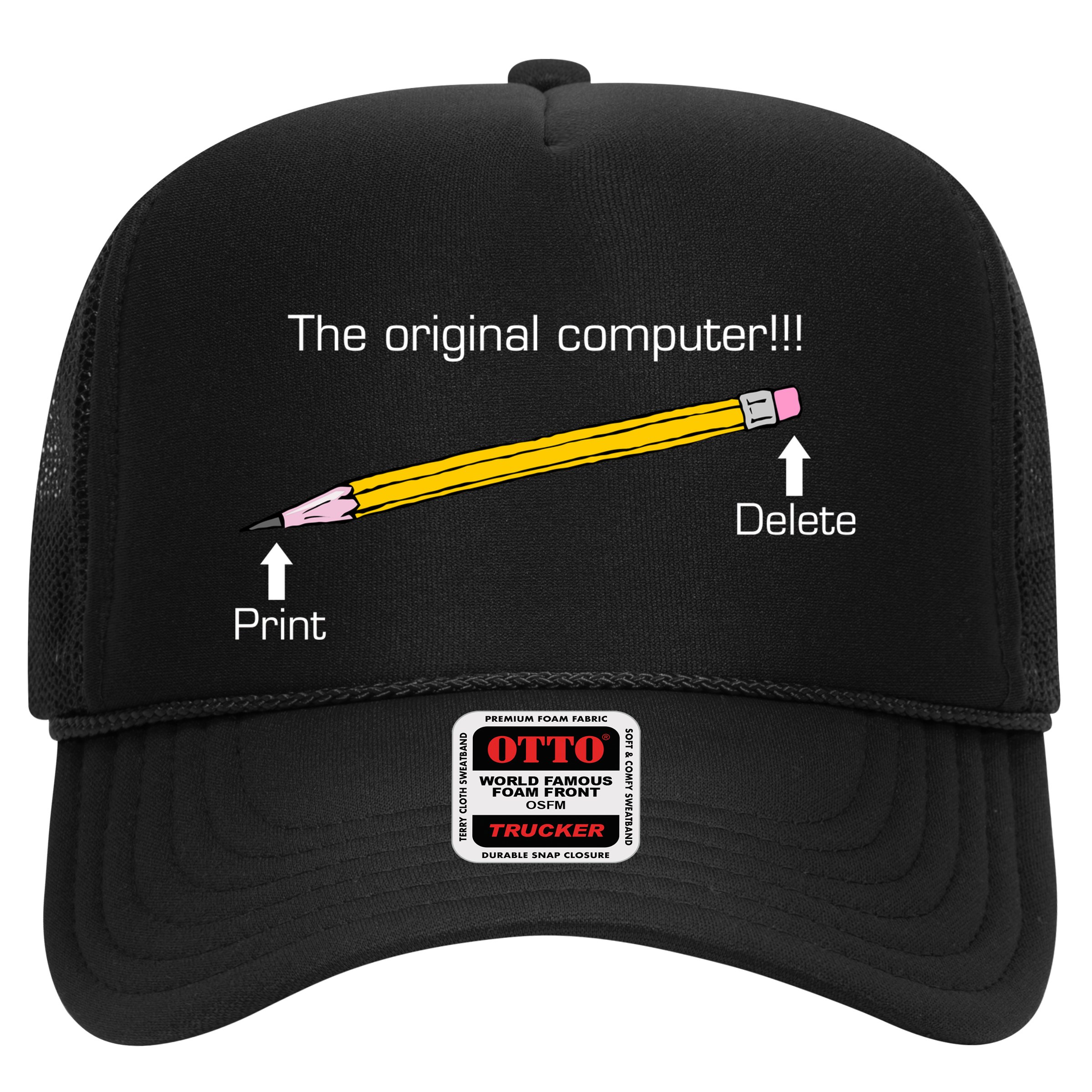 The Original Computer Pencil Trucker Hat