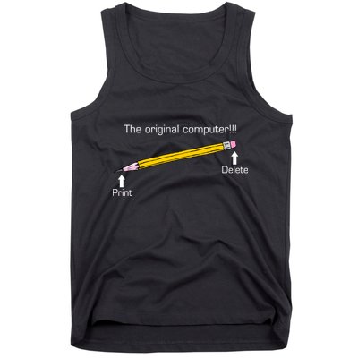 The Original Computer Pencil Tank Top