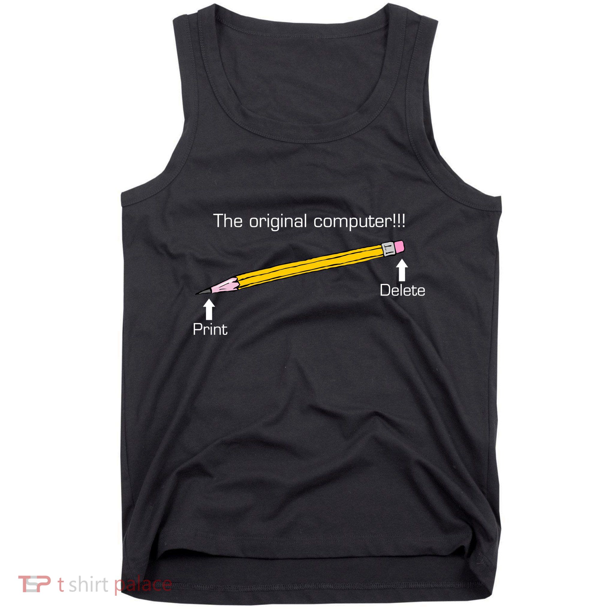 The Original Computer Pencil Tank Top