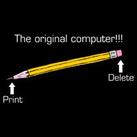 The Original Computer Pencil Toddler T-Shirt
