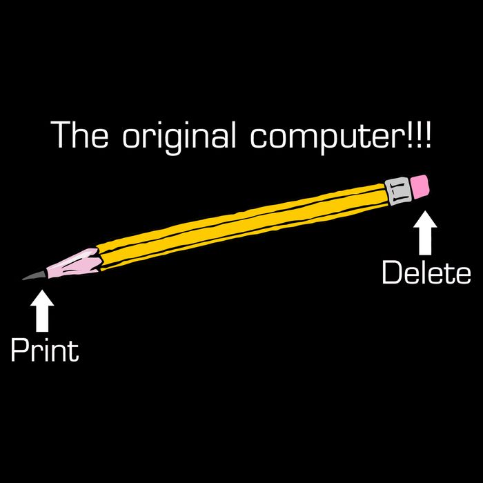 The Original Computer Pencil Toddler T-Shirt