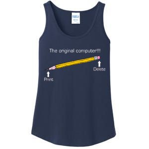 The Original Computer Pencil Ladies Essential Tank