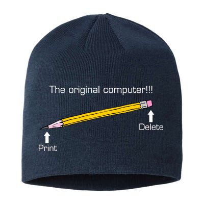 The Original Computer Pencil Sustainable Beanie