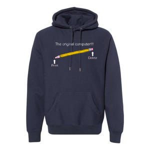 The Original Computer Pencil Premium Hoodie