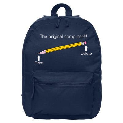 The Original Computer Pencil 16 in Basic Backpack