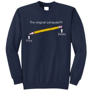 The Original Computer Pencil Tall Sweatshirt