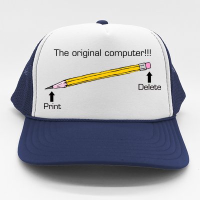 The Original Computer Pencil Trucker Hat