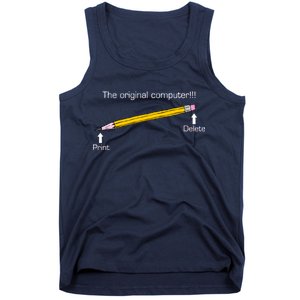 The Original Computer Pencil Tank Top