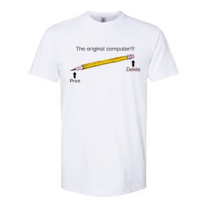 The Original Computer Pencil Softstyle CVC T-Shirt