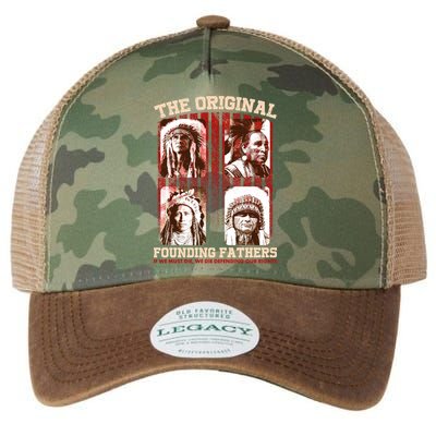 The Original Founding Fathers Native Americans Legacy Tie Dye Trucker Hat