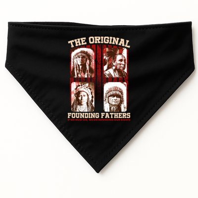 The Original Founding Fathers Native Americans USA-Made Doggie Bandana