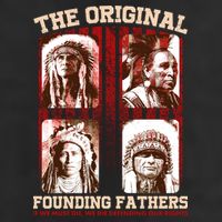 The Original Founding Fathers Native Americans 15oz Campfire Ceramic Mug