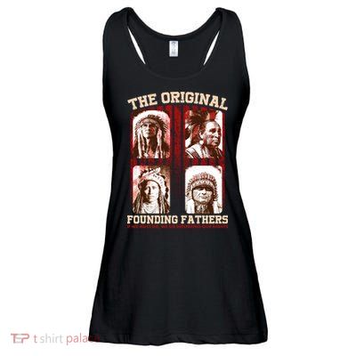 The Original Founding Fathers Native Americans Ladies Essential Flowy Tank