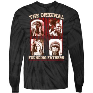 The Original Founding Fathers Native Americans Tie-Dye Long Sleeve Shirt