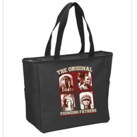 The Original Founding Fathers Native Americans Zip Tote Bag