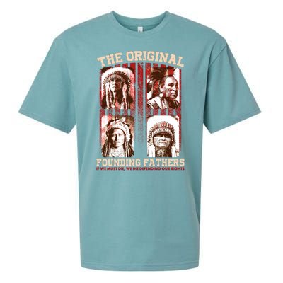 The Original Founding Fathers Native Americans Sueded Cloud Jersey T-Shirt