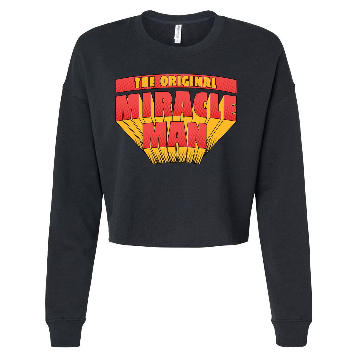 The Original Miracle Man Cropped Pullover Crew