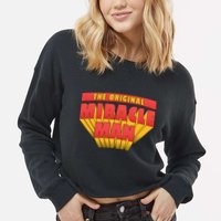 The Original Miracle Man Cropped Pullover Crew