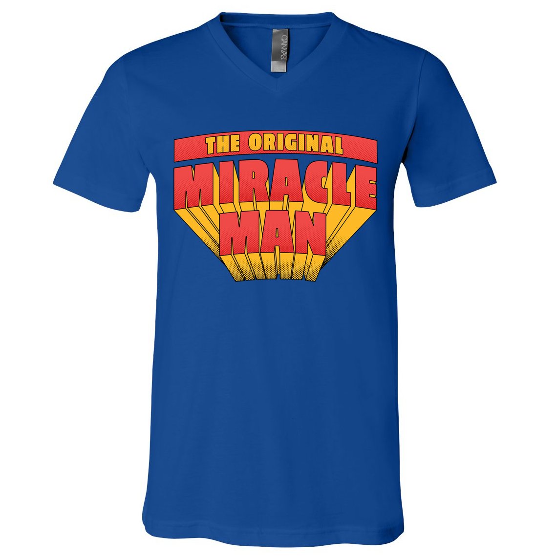 The Original Miracle Man V-Neck T-Shirt