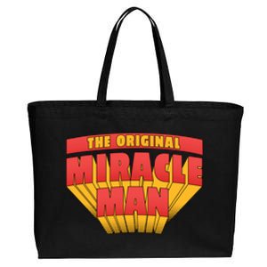 The Original Miracle Man Cotton Canvas Jumbo Tote