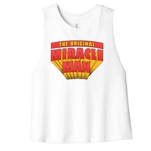 The Original Miracle Man Women's Racerback Cropped Tank