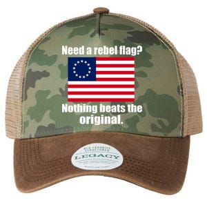 The Original Rebel Colonial Flag Legacy Tie Dye Trucker Hat