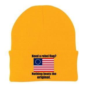 The Original Rebel Colonial Flag Knit Cap Winter Beanie