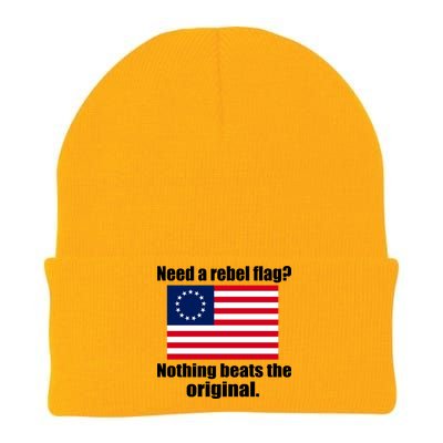 The Original Rebel Colonial Flag Knit Cap Winter Beanie