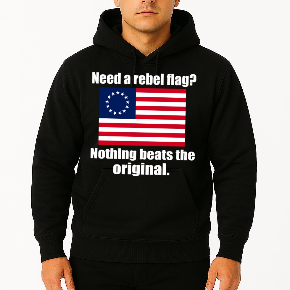 The Original Rebel Colonial Flag Hoodie