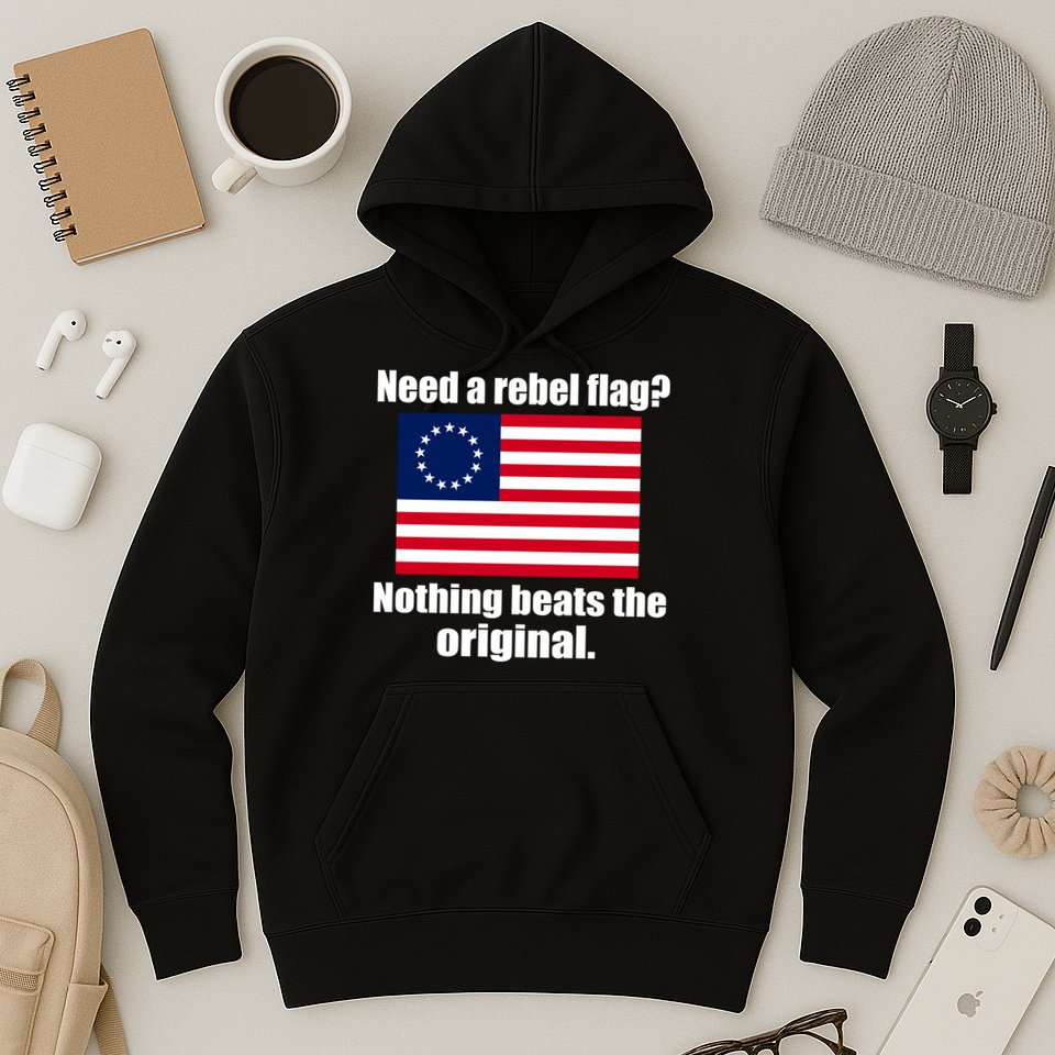 The Original Rebel Colonial Flag Hoodie