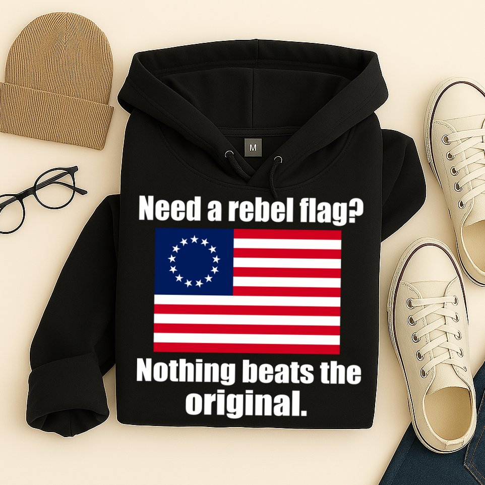 The Original Rebel Colonial Flag Hoodie
