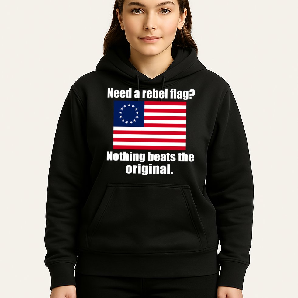 The Original Rebel Colonial Flag Hoodie