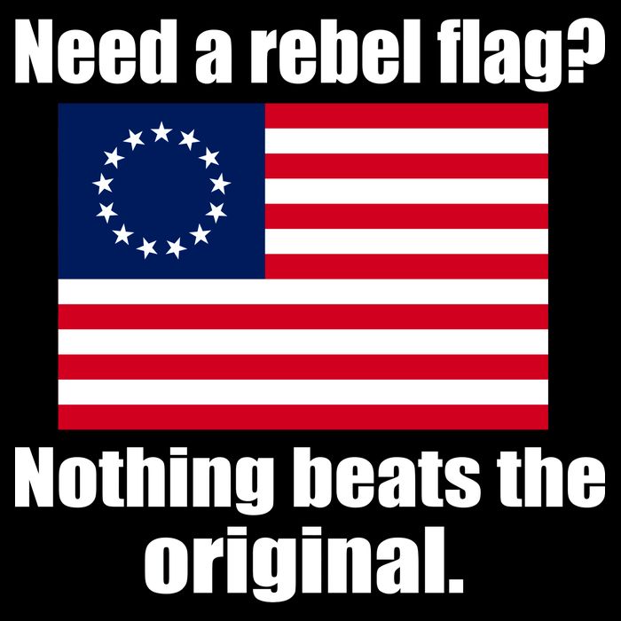 The Original Rebel Colonial Flag Apron