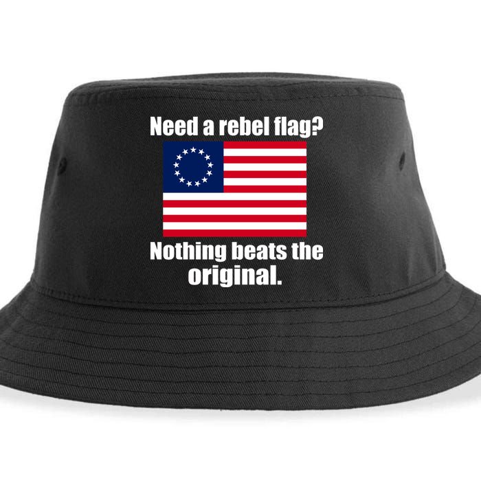 The Original Rebel Colonial Flag Sustainable Bucket Hat