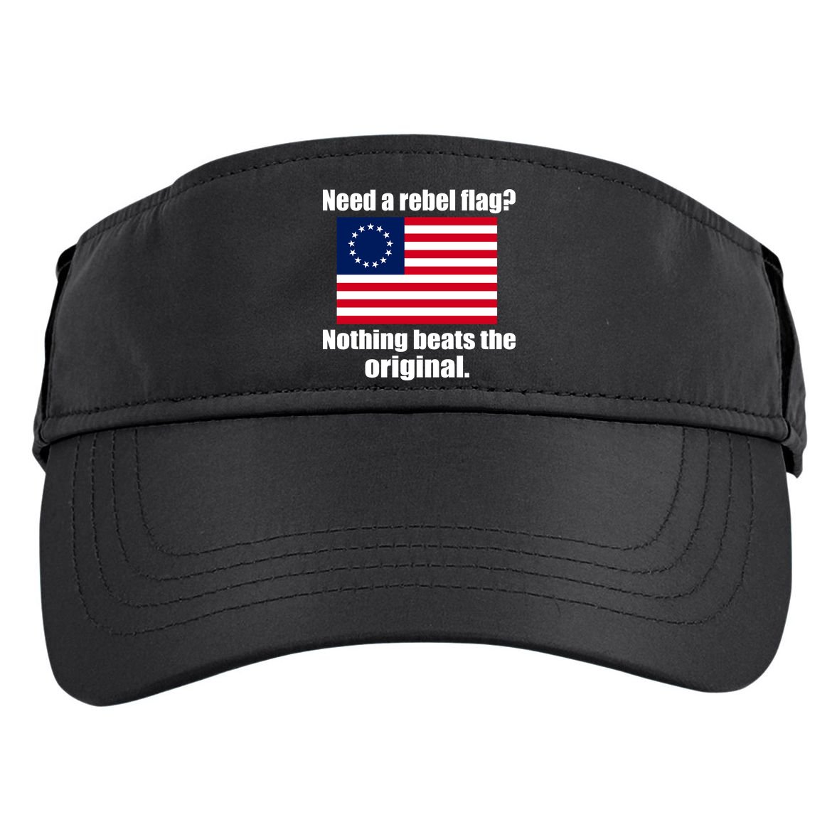 The Original Rebel Colonial Flag Adult Drive Performance Visor