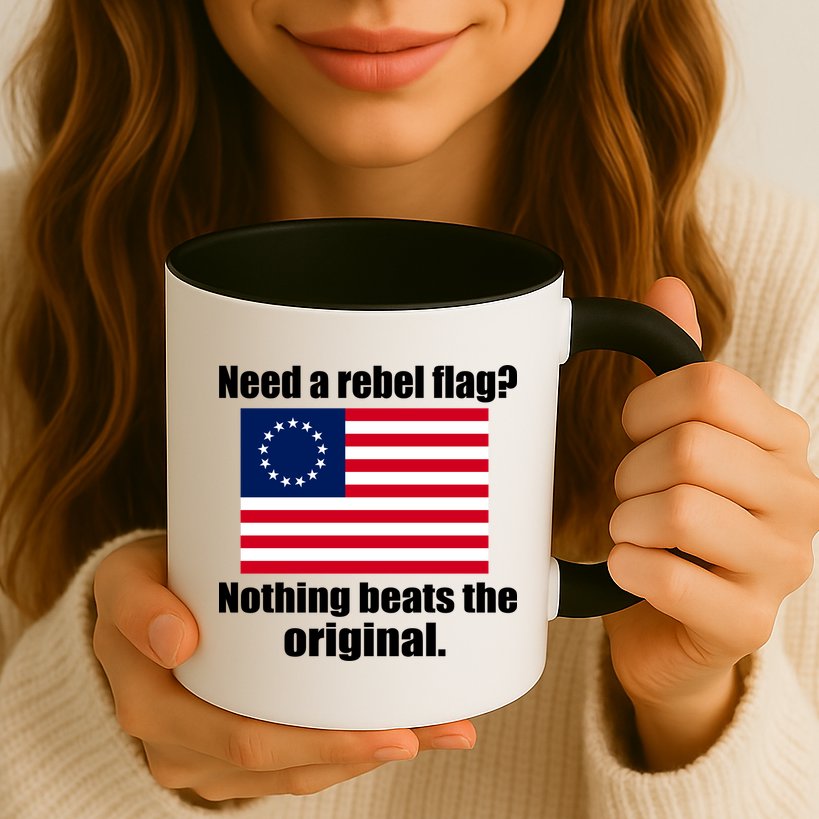 The Original Rebel Colonial Flag Mug