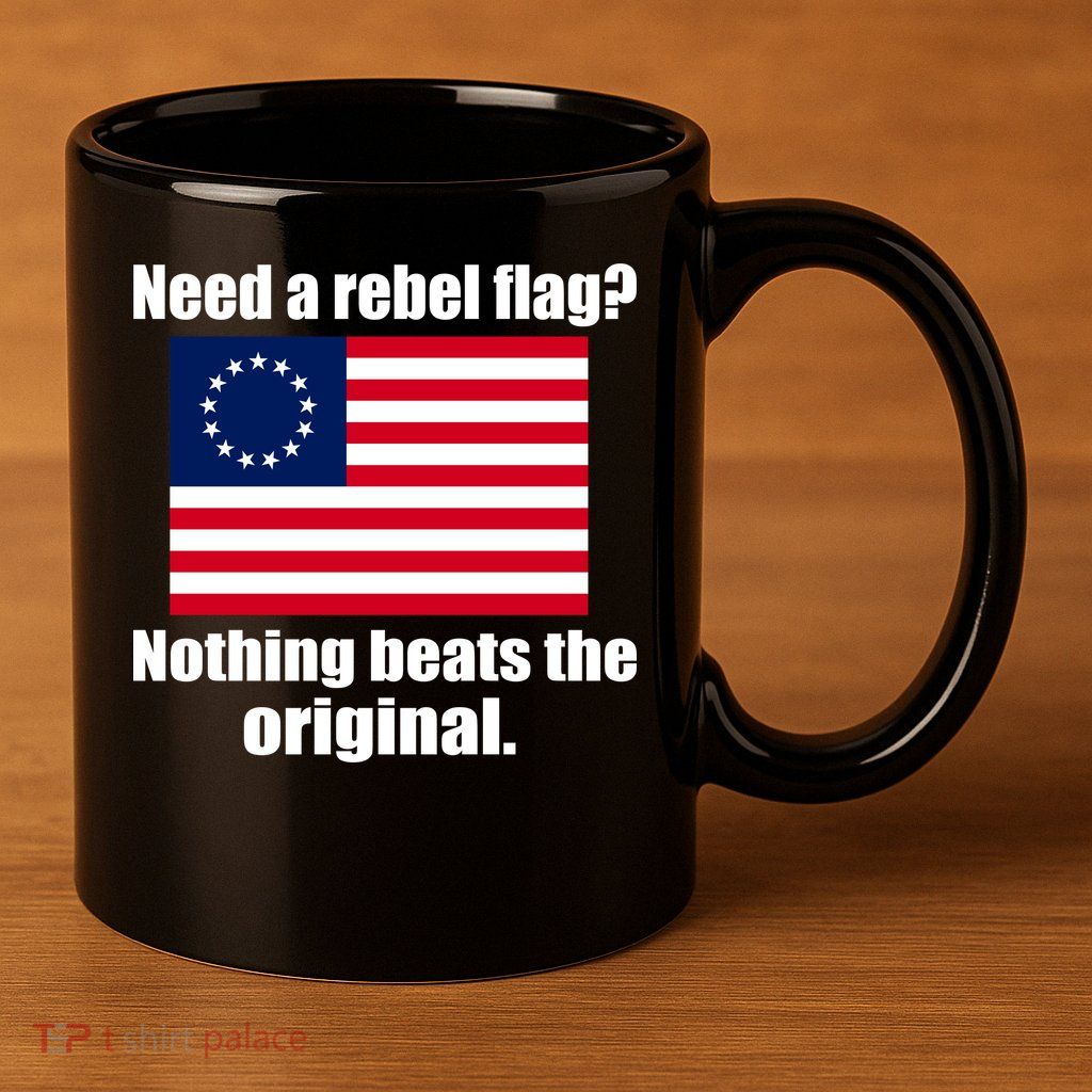 The Original Rebel Colonial Flag 11oz C Handle Ceramic Mug