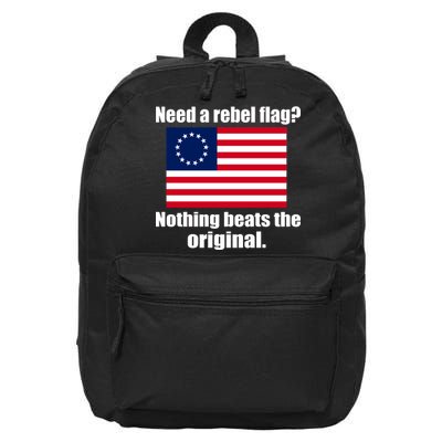 The Original Rebel Colonial Flag 16 in Basic Backpack