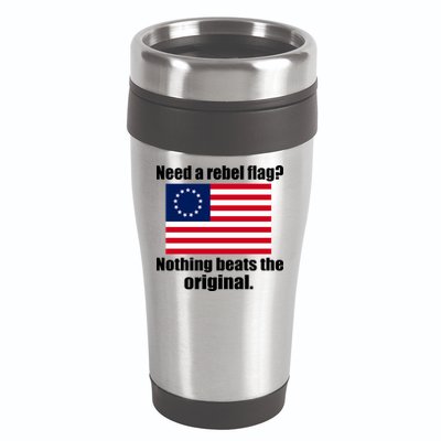 The Original Rebel Colonial Flag 16oz Travel Tumbler