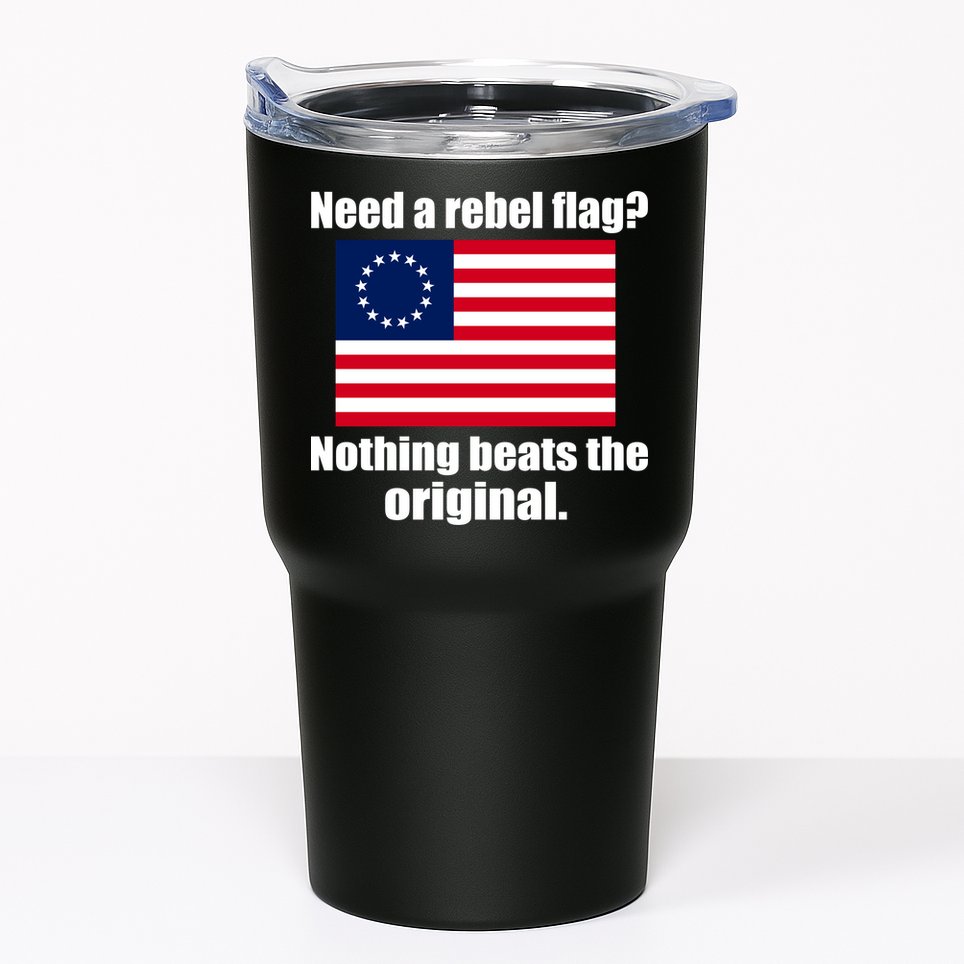 The Original Rebel Colonial Flag Tumbler
