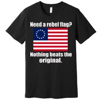 The Original Rebel Colonial Flag Premium T-Shirt