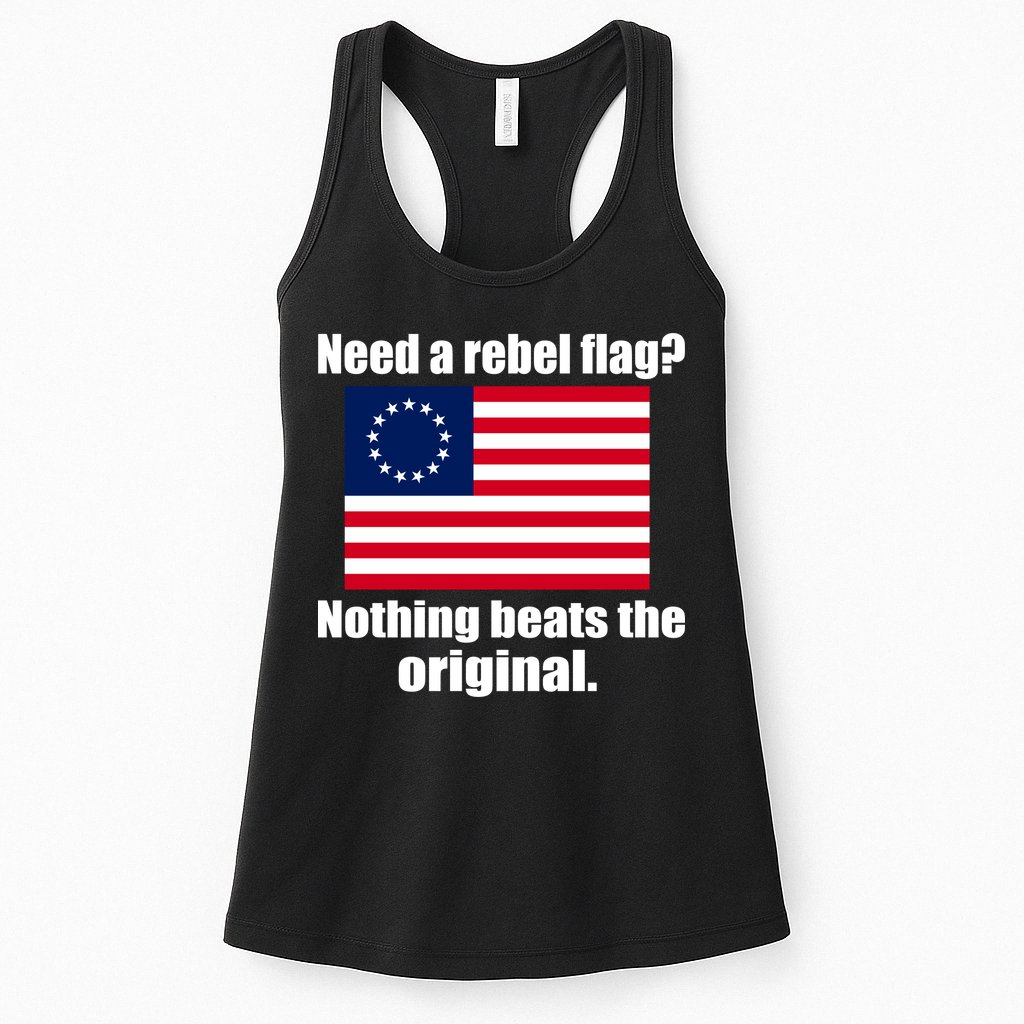 The Original Rebel Colonial Flag Womens Tank Top