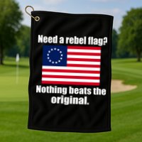 The Original Rebel Colonial Flag Golf Towel