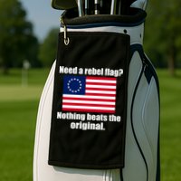 The Original Rebel Colonial Flag Golf Towel
