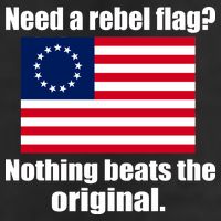 The Original Rebel Colonial Flag Golf Towel