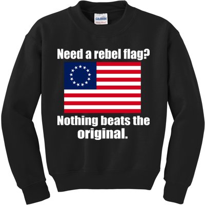 The Original Rebel Colonial Flag Kids Sweatshirt