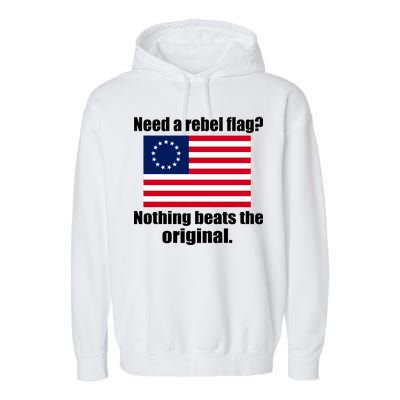 The Original Rebel Colonial Flag Garment-Dyed Fleece Hoodie