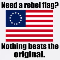 The Original Rebel Colonial Flag Garment-Dyed Sweatshirt